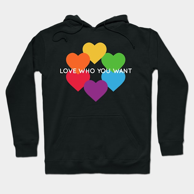 Love who you want. Hoodie by Ofaltor